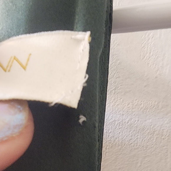 Zimmermann Elegant Green Sleeveless Dress, Size Small, Silk. Without Belt. - Picture 10 of 10